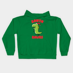 SANTA RAWRS Kids Hoodie